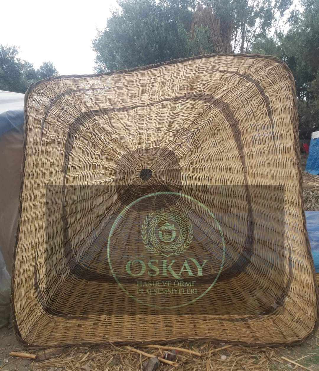 Kargı Örme Plaj Şemsiyesi