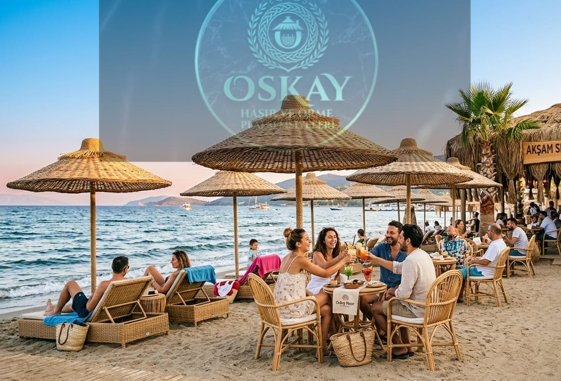 Kargı Örme Plaj Şemsiyesi